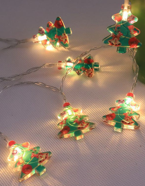 Load image into Gallery viewer, Room Christmas Battery LED Snowman Light String
