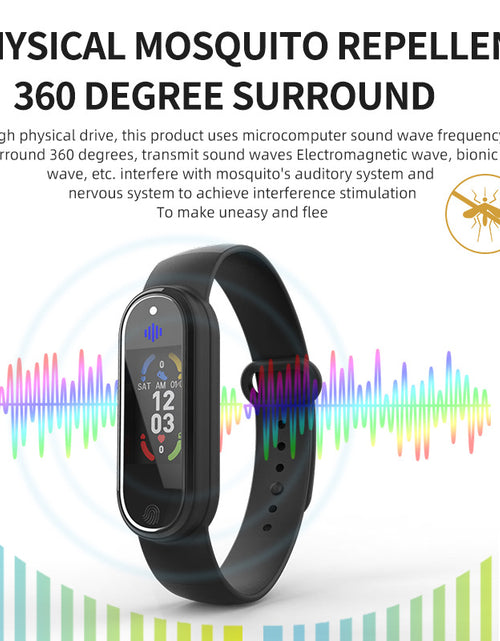 Load image into Gallery viewer, New Mosquito Repellent Bracelet Ultrasonic Insect Wristband Watch Portable Repeller Electronic Bracelet Anti Mosquito Baby Kids Adults
