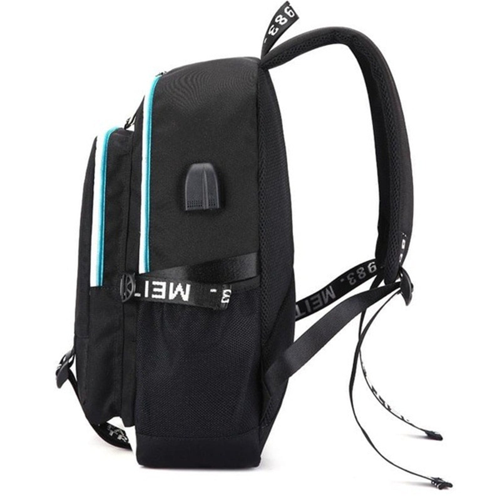 Ride The Bike Down World Of Stranger Backpack Dream Of Exploring Things Laptop Daypack With USB Charging Sport Bag For Men Women Boy Girl Boys