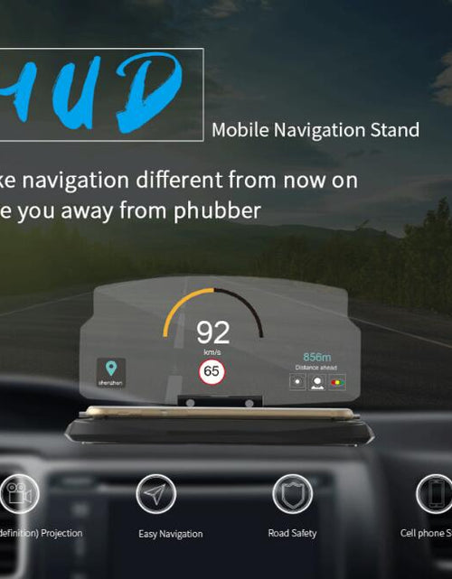 Load image into Gallery viewer, Smartphone Driver Heads Up Display
