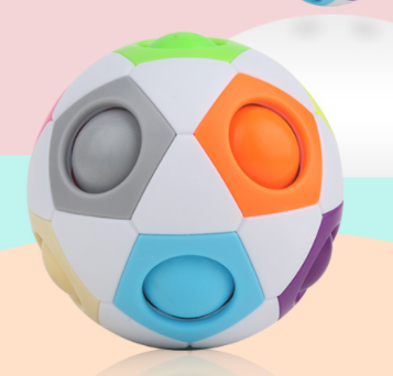 Load image into Gallery viewer, High Elasticity And Fall Resistance Puzzle Rainbow Ball Toy
