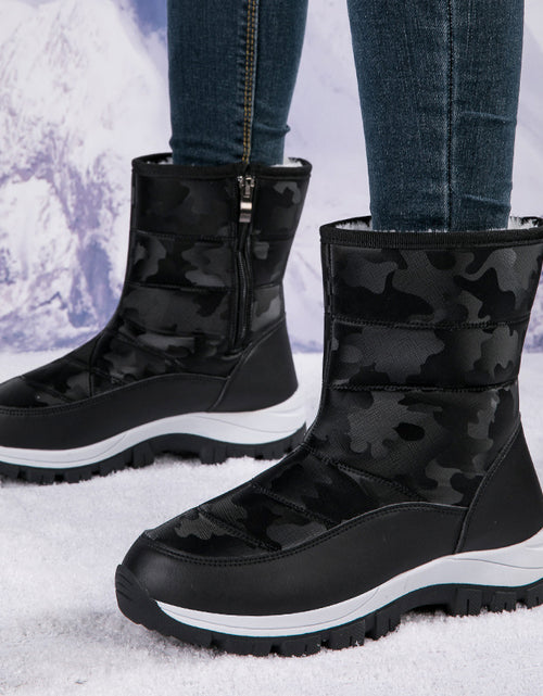 Load image into Gallery viewer, Winter Snow Boots For Women Outdoor Thickened High-top Plus Velvet Shoes Fashion
