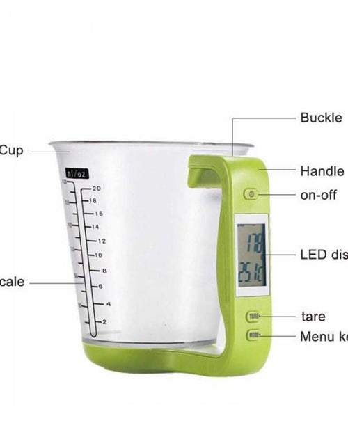 Load image into Gallery viewer, Electronic Scale Measuring Cup Kitchen Scales
