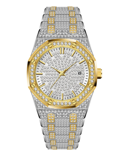 Load image into Gallery viewer, Hip Hop Calendar Starry Diamond-Embedded Watch
