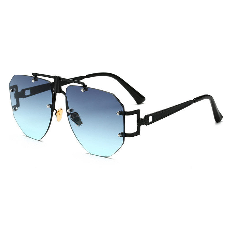 Metal Frameless Sunglasses