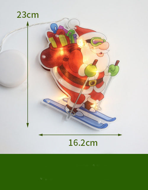 Load image into Gallery viewer, LED Suction Cup Window Hanging Lights Christmas Decoration
