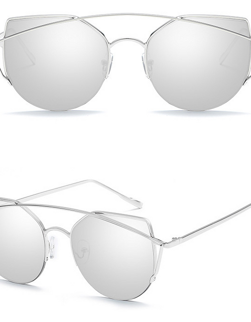 Load image into Gallery viewer, Female Vintage Gold Sunglasses
