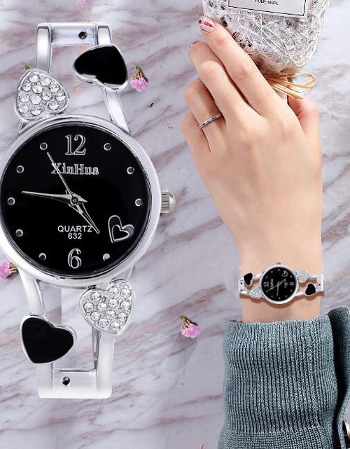 Load image into Gallery viewer, Women&#39;s Watches Set Imitation Diamond British Watches
