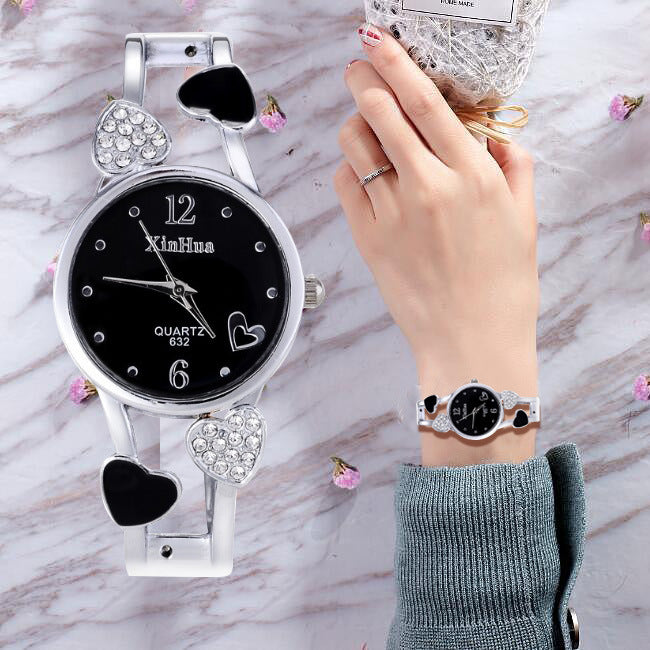 Women's Watches Set Imitation Diamond British Watches