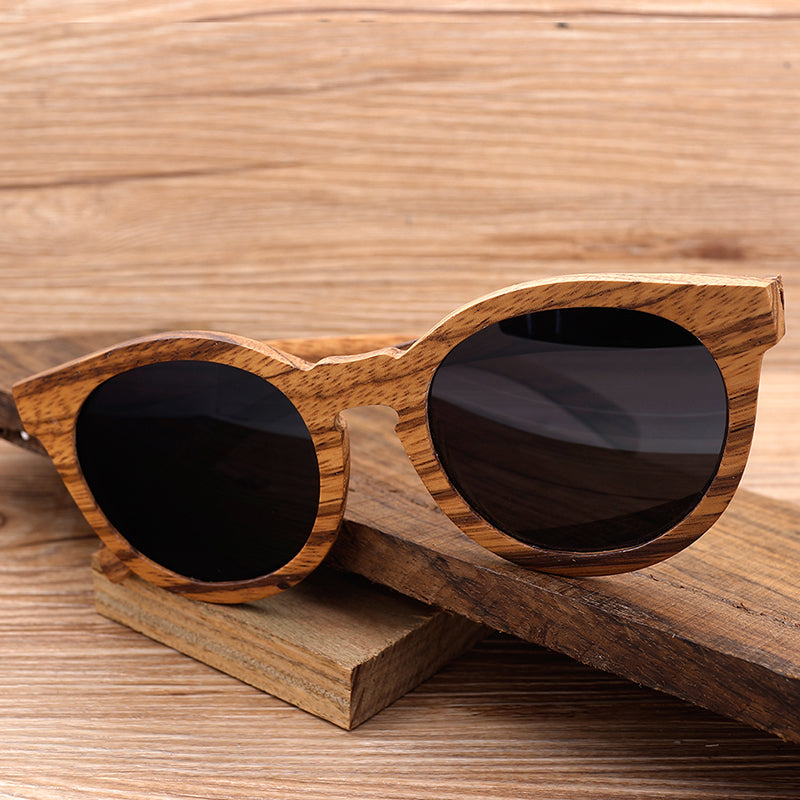 Wooden Eco-Friendly Unisex Sunglasses