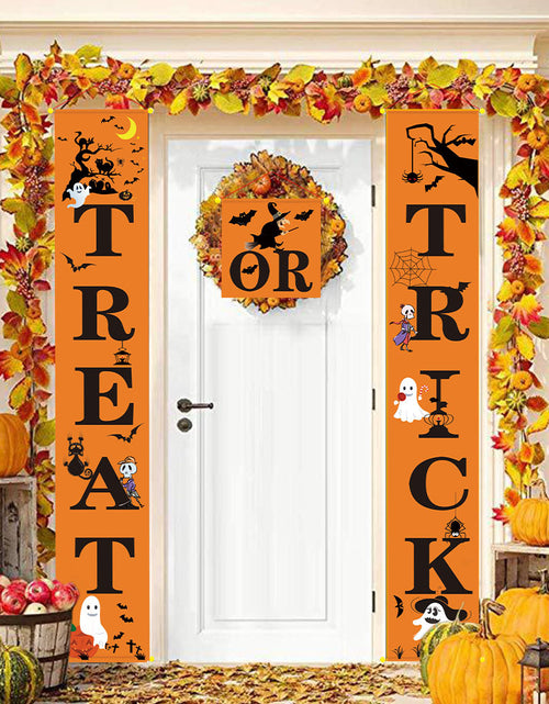 Load image into Gallery viewer, Halloween Decoration Outdoor Banner Halloween Couplets
