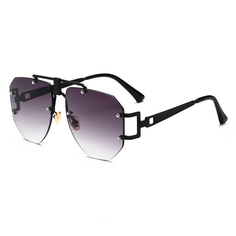 Metal Frameless Sunglasses