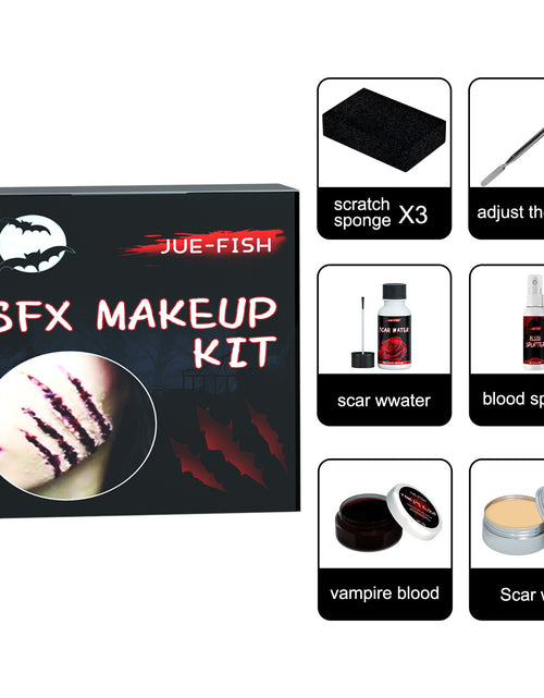 Load image into Gallery viewer, Halloween Cosmetic MakeUp Kit
