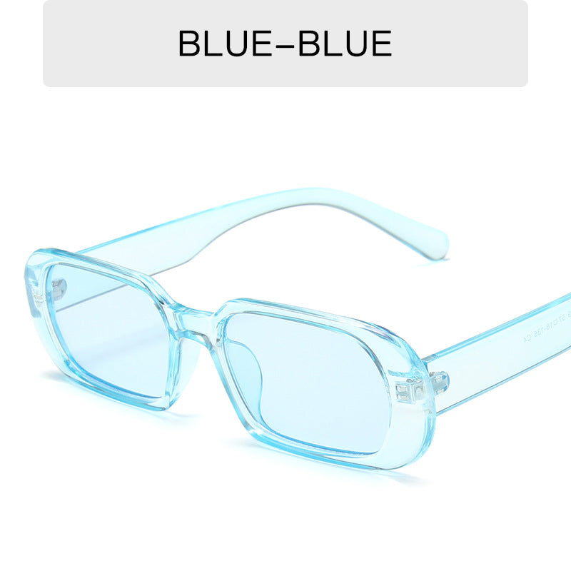 Retro Small Frame Sunglasses Female Candy Colour Colourful Fashion Sunglasses