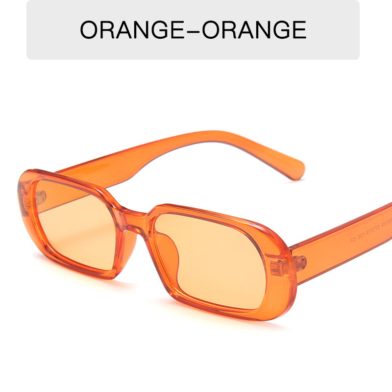 Retro Small Frame Sunglasses Female Candy Colour Colourful Fashion Sunglasses