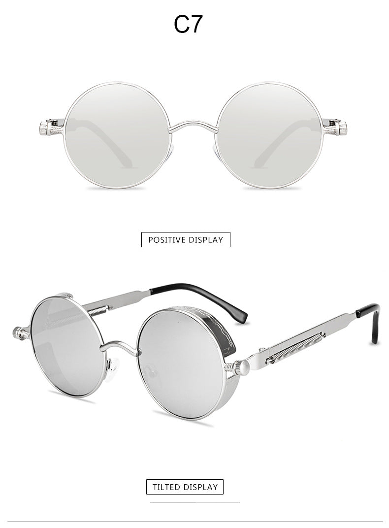 Steampunk Sunglasses Metal Spring Foot