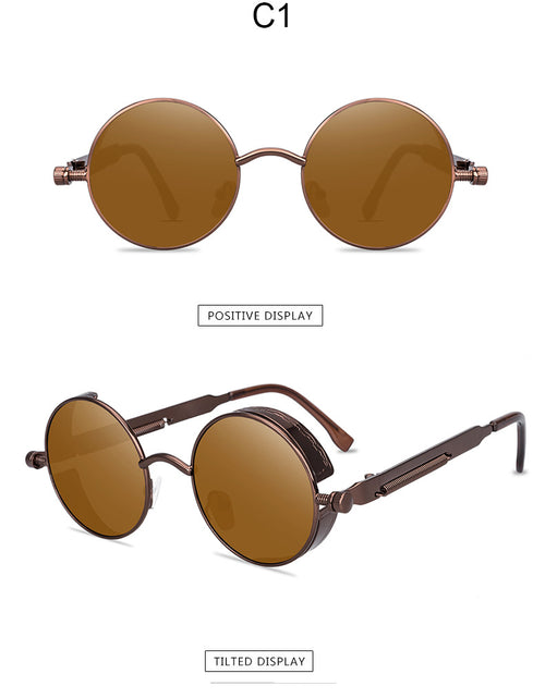 Load image into Gallery viewer, Steampunk Sunglasses Metal Spring Foot
