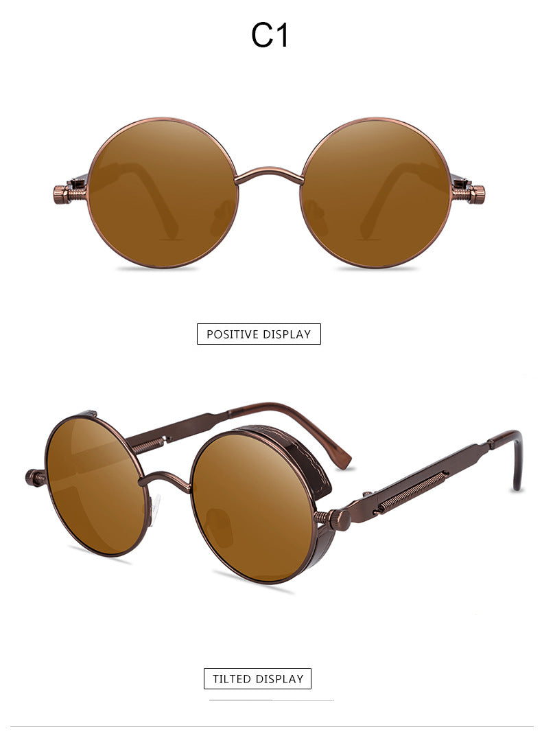 Steampunk Sunglasses Metal Spring Foot