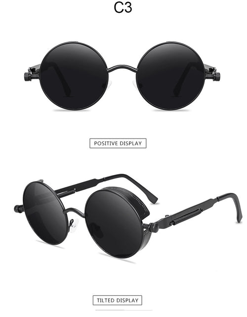 Load image into Gallery viewer, Steampunk Sunglasses Metal Spring Foot
