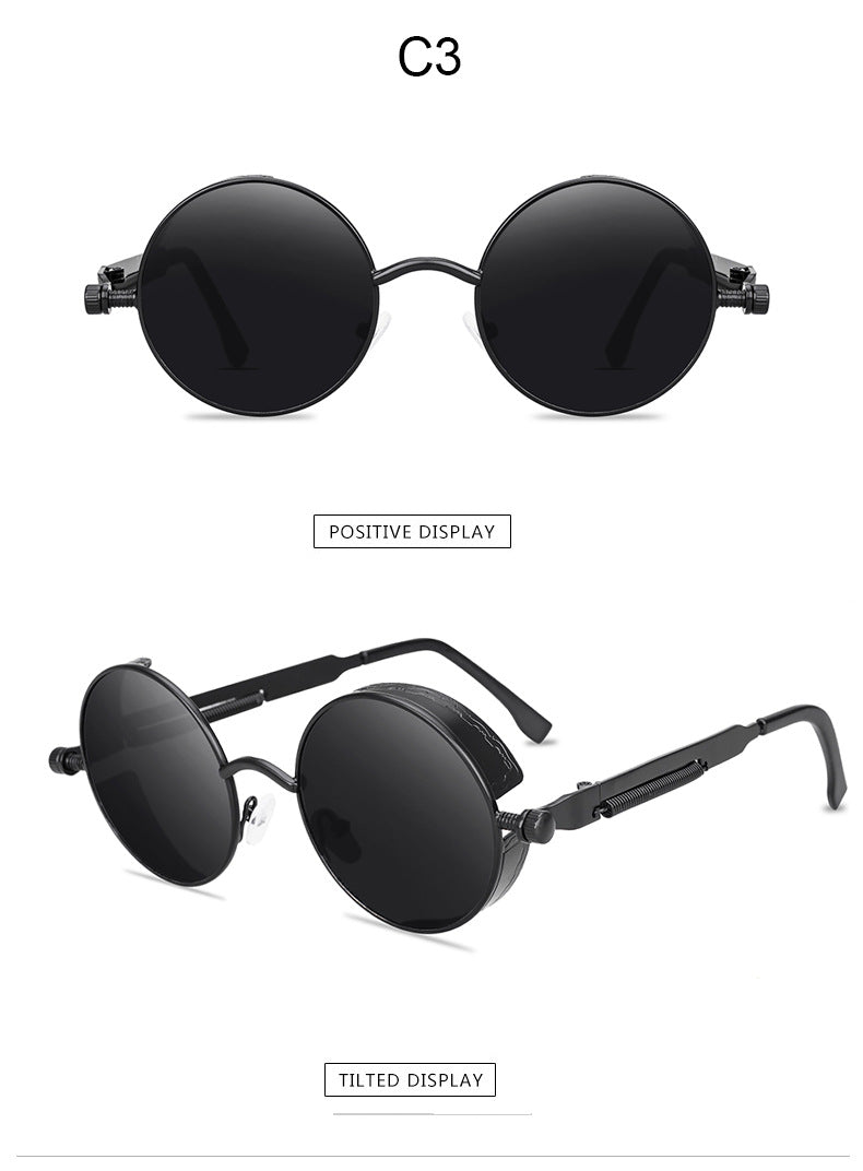 Steampunk Sunglasses Metal Spring Foot