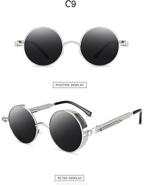 Load image into Gallery viewer, Steampunk Sunglasses Metal Spring Foot
