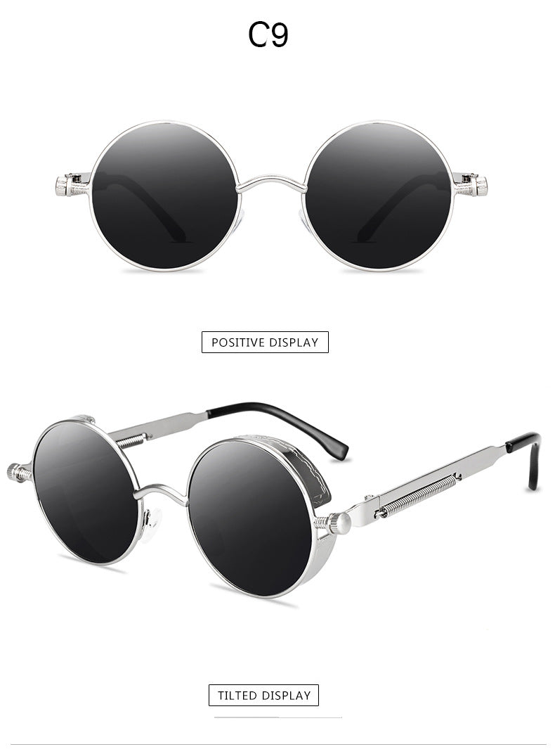 Steampunk Sunglasses Metal Spring Foot