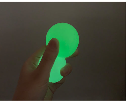 Load image into Gallery viewer, Luminous Sticky Ball Toys Sticky Wall Home Party Games Glow In The Dark Novelty Toys Decompression Squeeze Toy
