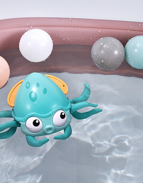 Load image into Gallery viewer, Summer Bathing Bath Toys Octopus Clockwork Swimming Children Playing Water And Land Dual-purpose Beach Water Summer Toys Gifts
