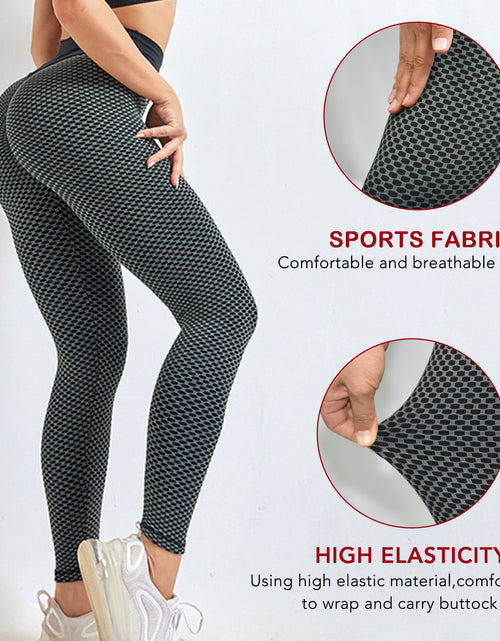 Load image into Gallery viewer, Leggings Women Butt Lifting Workout Tights Plus Size Sports High Waist Yoga Pants Small
