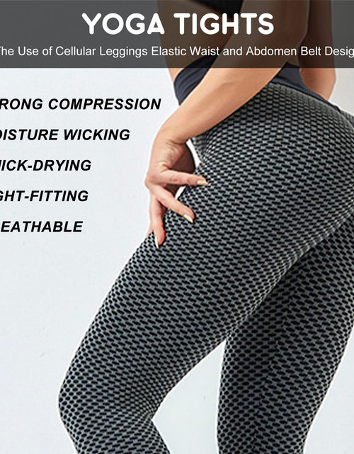 Load image into Gallery viewer, Leggings Women Butt Lifting Workout Tights Plus Size Sports High Waist Yoga Pants Small
