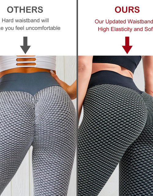 Load image into Gallery viewer, Leggings Women Butt Lifting Workout Tights Plus Size Sports High Waist Yoga Pants Small
