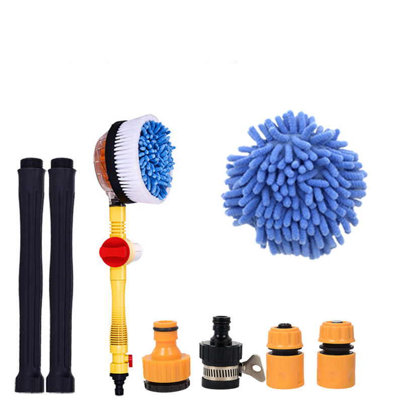 Auto-Rotating Household Tools For Car Washing, Brushing, Mop, Water Passing, Car Soft Hair, High-pressure Water Gun, Special Car Washing Machine