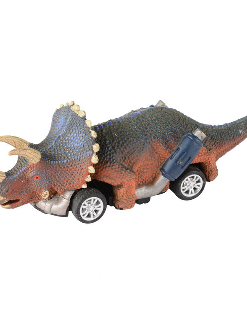 Load image into Gallery viewer, New Dinosaur Pullback Car Four-wheeled Dinosaur Model Car Small Racing Dinosaur Toys Children&#39;s Educational Toys
