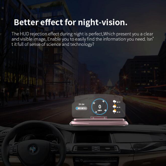 Smartphone Driver Heads Up Display