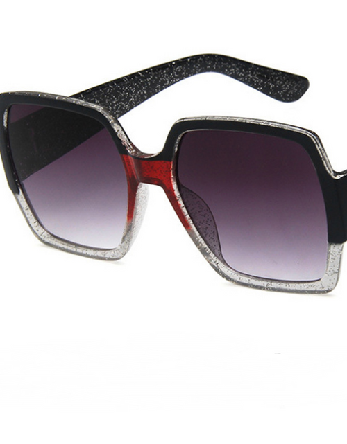 Load image into Gallery viewer, Colourful Glitter Sunglasses Retro Sunglasses
