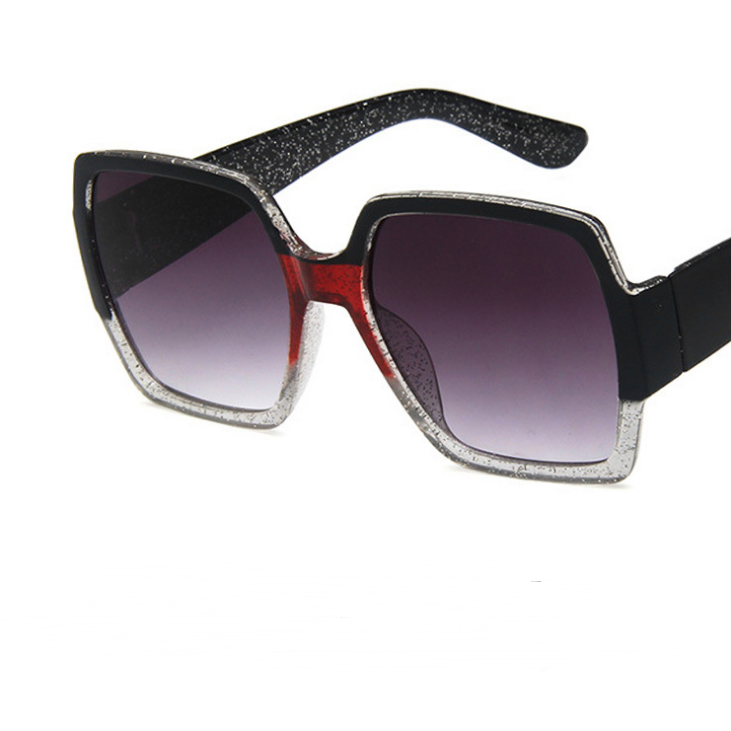 Colourful Glitter Sunglasses Retro Sunglasses