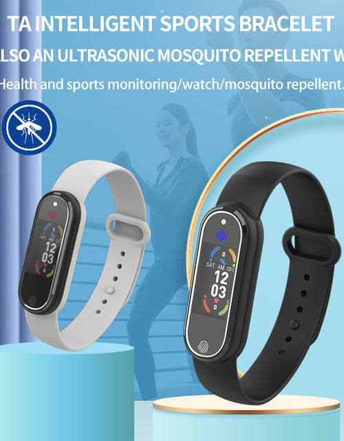 Load image into Gallery viewer, New Mosquito Repellent Bracelet Ultrasonic Insect Wristband Watch Portable Repeller Electronic Bracelet Anti Mosquito Baby Kids Adults
