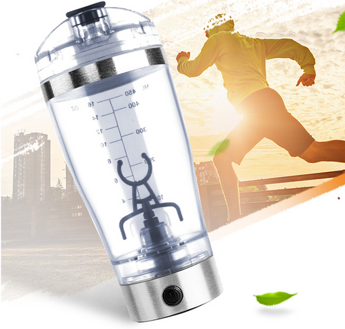 Load image into Gallery viewer, Electric Protein Shake Stirrer USB Shake Bottle Milk Coffee Blender Kettle Sports And Fitness Charging Electric Shaker Cup
