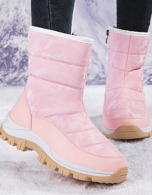 Load image into Gallery viewer, Winter Snow Boots For Women Outdoor Thickened High-top Plus Velvet Shoes Fashion
