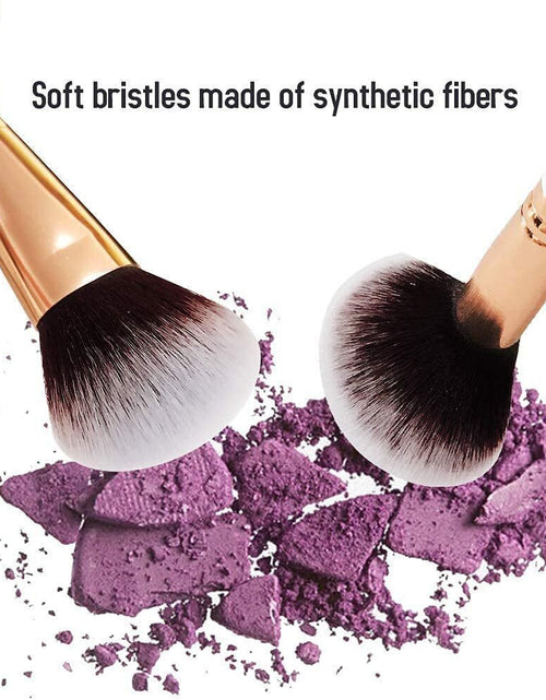 Load image into Gallery viewer, Make-Up Brushes  Professional 12Pcs Marble Make Up Brushes Set
