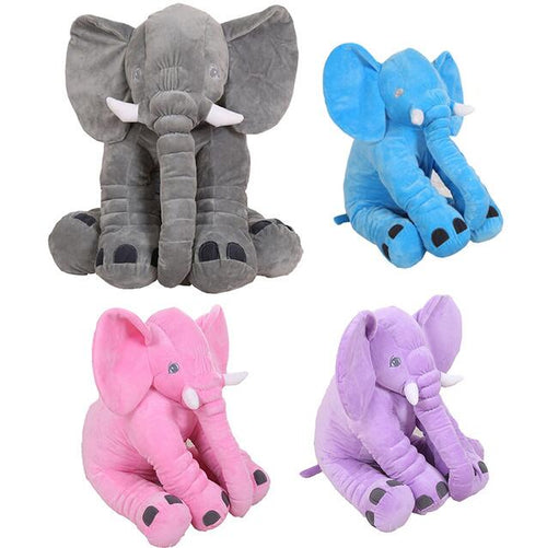 Load image into Gallery viewer, Elephant Doll Plush Toy Elephant Pillow Baby Comfort Doll
