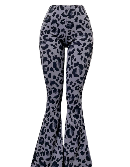 Load image into Gallery viewer, European And American Leopard Print Flared Pants
