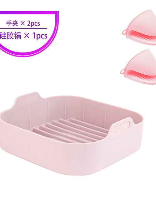 Load image into Gallery viewer, Air Fryer Silicone Pot Replacement Of Parchment Paper Liners No More Cleaning Basket After Using The Air Fryer Food Safe Air Fryers Oven Accessories
