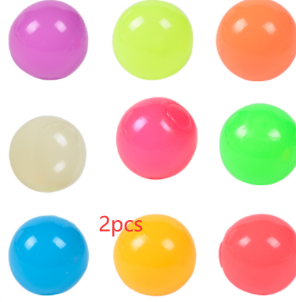 Load image into Gallery viewer, Luminous Sticky Ball Toys Sticky Wall Home Party Games Glow In The Dark Novelty Toys Decompression Squeeze Toy
