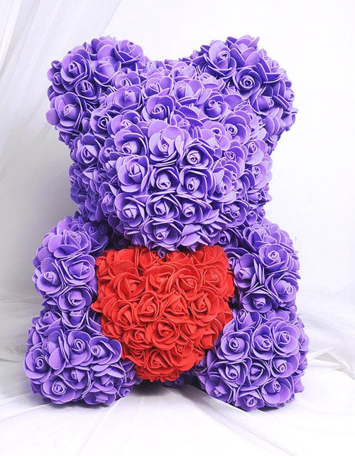 Load image into Gallery viewer, Eternal Life Flower Rose Bear Creative Valentine&#39;s Day Gift
