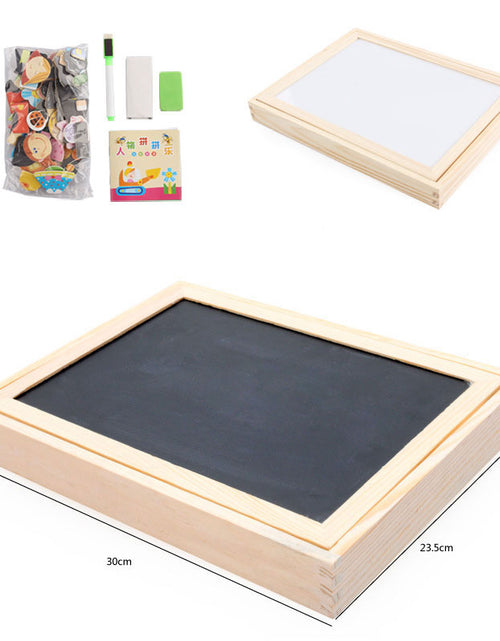 Load image into Gallery viewer, Multifunctional Magnetic Kids Puzzle Drawing Board Educational Toys Learning Wooden Puzzles Toys For Children Gift
