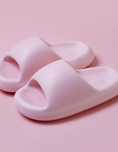 Load image into Gallery viewer, New Bread Shoes Soft Slippers Summer Candy Colour Bathroom Slippers
