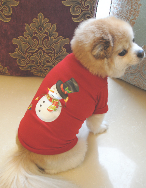 Load image into Gallery viewer, Dog Christmas vest
