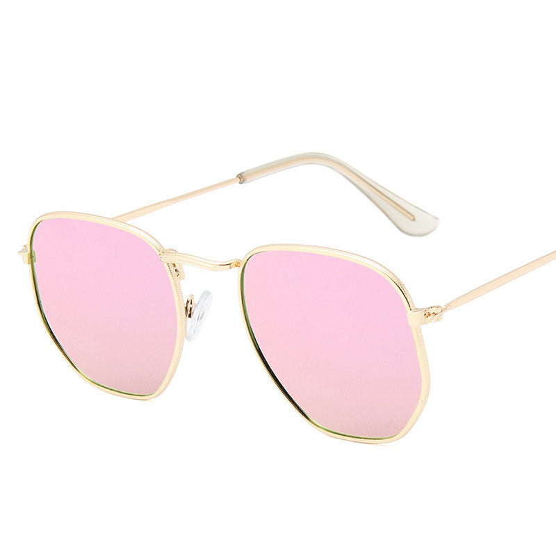 Women's Hexagonal Sunglasses