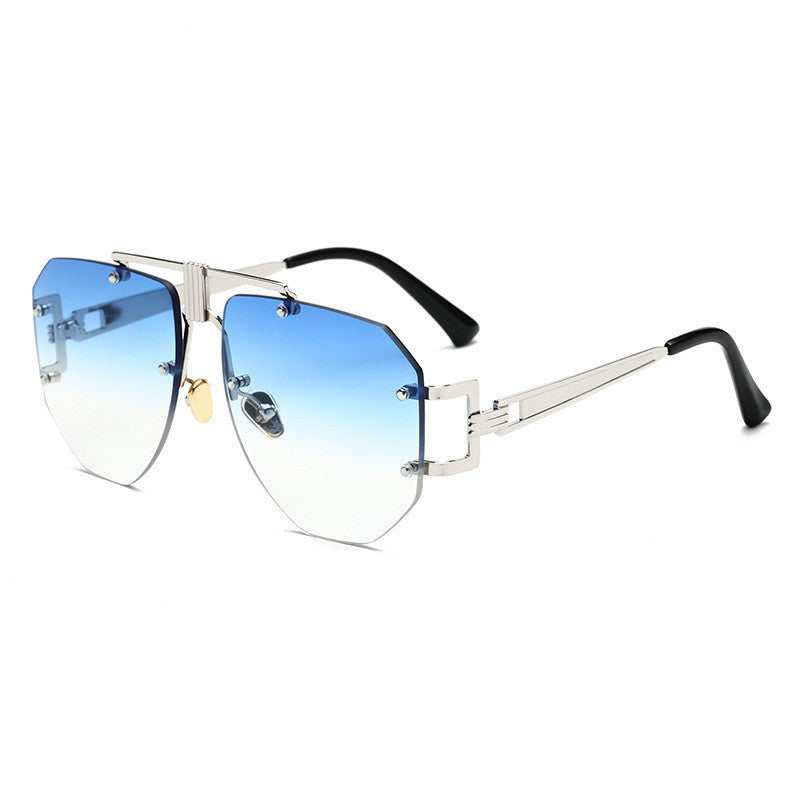 Metal Frameless Sunglasses